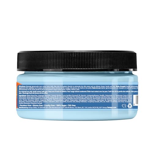 [Hempz Triple Moisture Herbal Body Butter] + [Hydrating] + [Dry Skin] + [Bath Time] + [Rich Moisture] + [8 oz] + [Anti-A