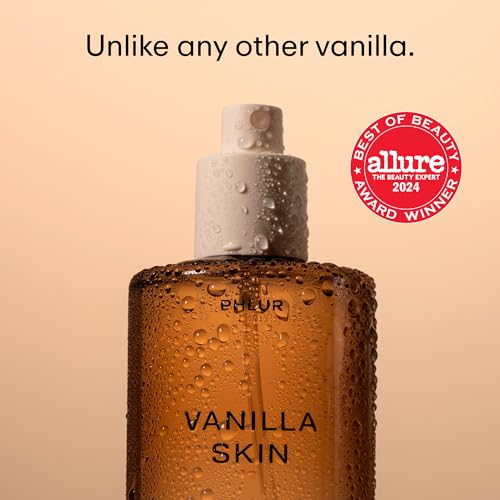 PHLUR Vanilla Skin Body Mist for Hair & Body - Pink Pepper, Cashmere Wood & Sandalwood Fragrance (8 Fl Oz) - Best Sellin