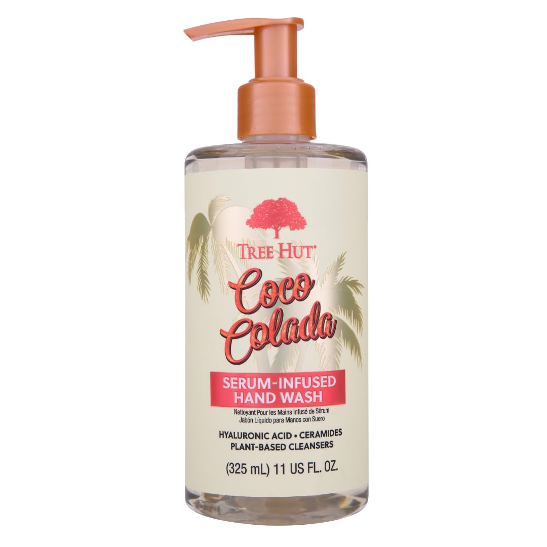 Nourish & Hydrate Hands with Tree Hut Coco Colada Serum Infused Hand Wash
| Long Lasting Scent from Tree Hut Coco Colad