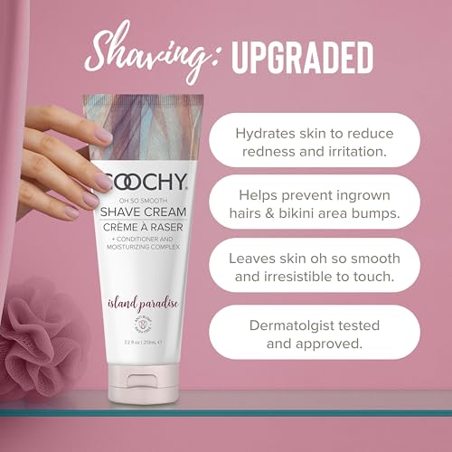 Coochy Intimate Shaving Cream for Sensitive Skin Care and Anti-Bump, Ideal for Face and Body
| Coochy Intimate Shaving