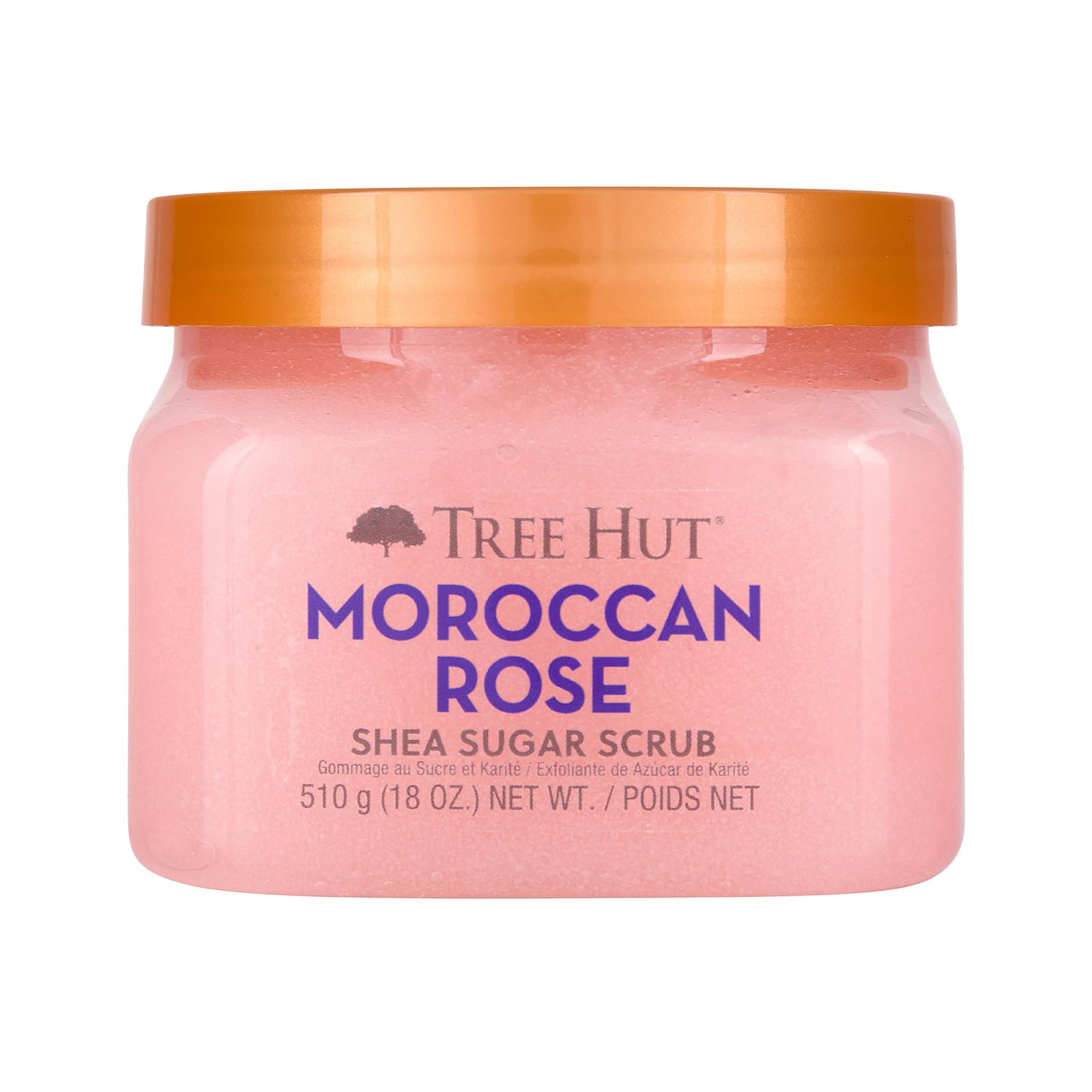 Shea Sugar Scrub with Moroccan Rose for Smooth Skin ~ 18 oz
| Tree Hut Moroccan Rose Sugar Scrub ~ 18 oz for Radiant Sk