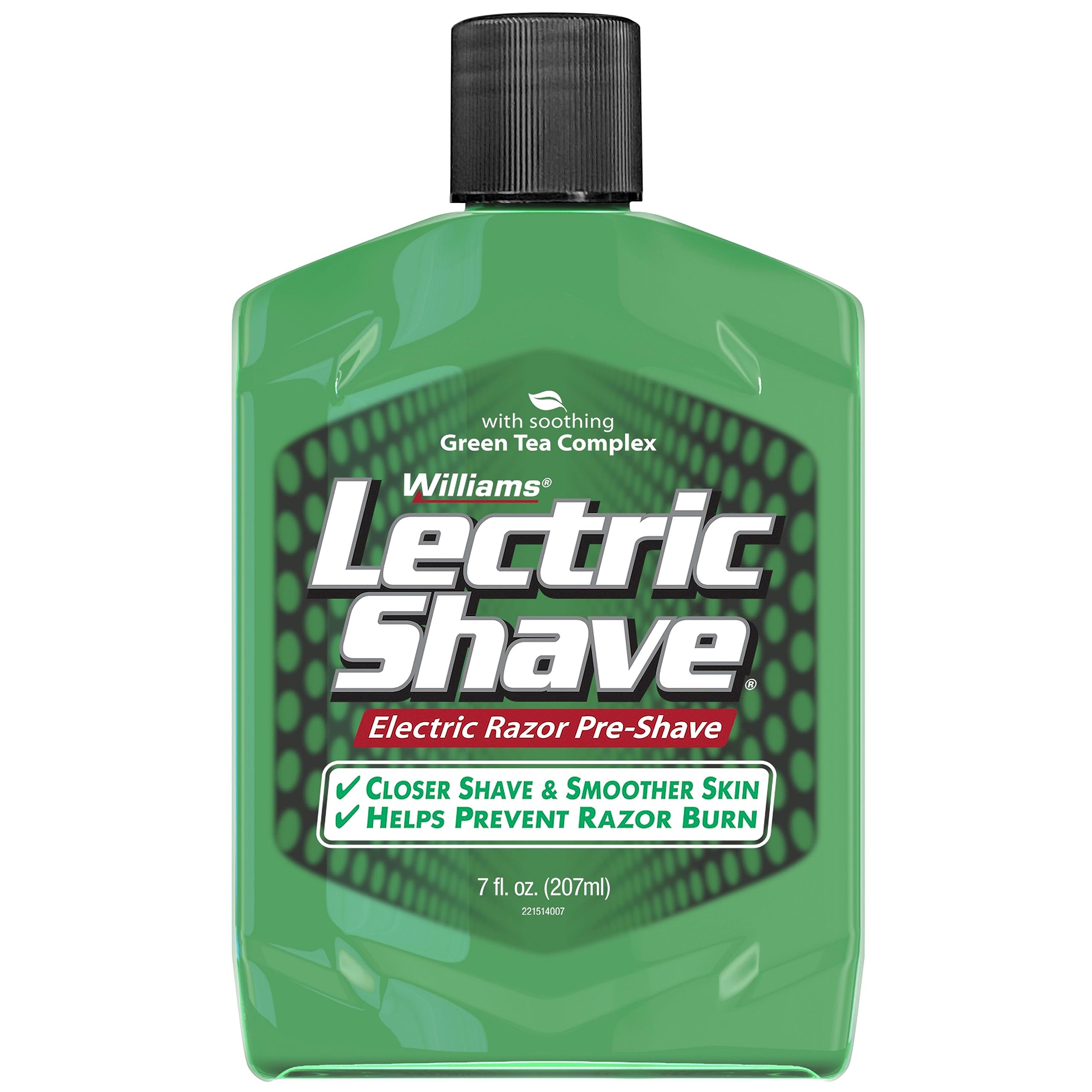 Williams Lectric Shave Pre-Shave Oil for Electric Razors, Moisturizing Shave Enhancer, Wet Shaving Preparation, Smooth S