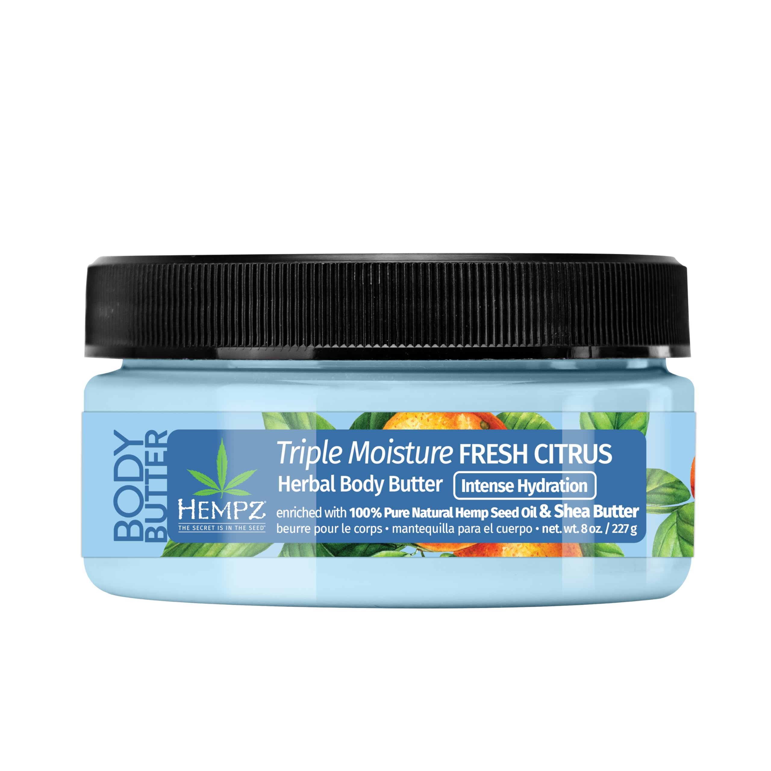 [Hempz Triple Moisture Herbal Body Butter] + [Hydrating] + [Dry Skin] + [Bath Time] + [Rich Moisture] + [8 oz] + [Anti-A