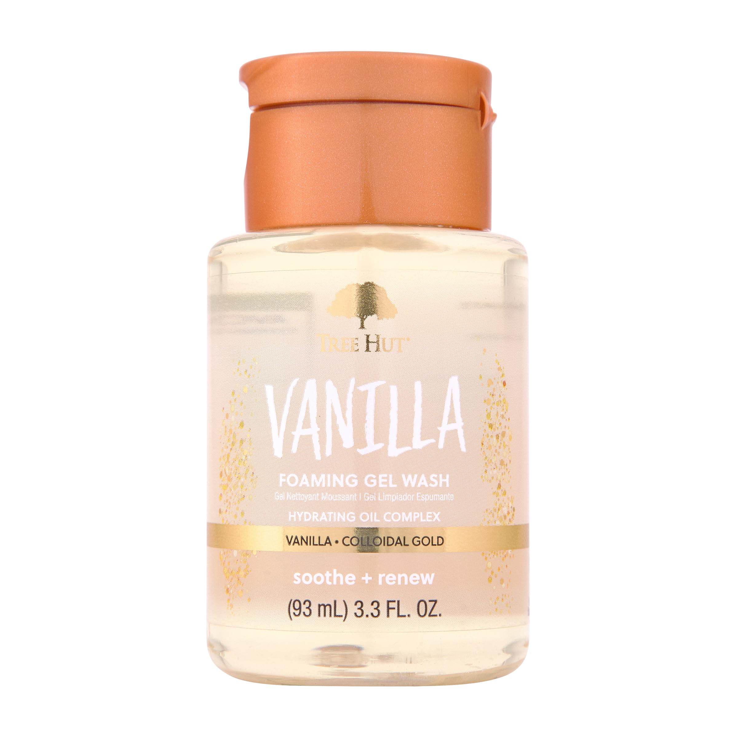 Tree Hut Vanilla Foaming Gel Wash, Hydrating Body Wash for Dry Skin, Travel Size |3oz
| Tree Hut Vanilla Foaming Gel Wa