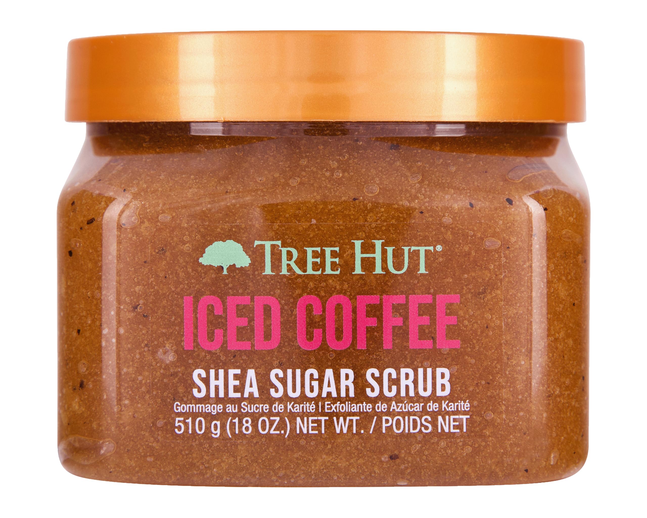 Tree Hut Flavored Iced Coffee SHEA Sugar Exfoliating Body Scrub for Dry Skin, Spa Quality at Home, 18 oz
| Tree Hut Ice